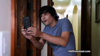 Dildo, यो स्नान मा गहिरो गुदा ओछ्यान मा