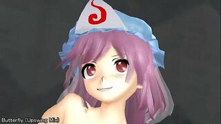 Cargar as cordas para &#039;【MMD】Saigyoji Yuyuko vs Duro Equitación Máquina【R-18】