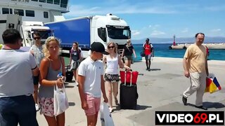 Gratis di parto-pelicula - entre e transbordo i e hotèl - obra sara [ piska-op ]