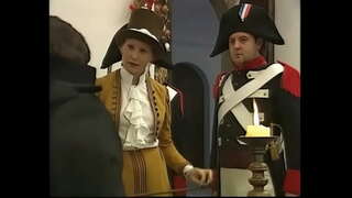 Napoleão segunda esposa linda loira Maria Louisa é introduzido em uma pousada,